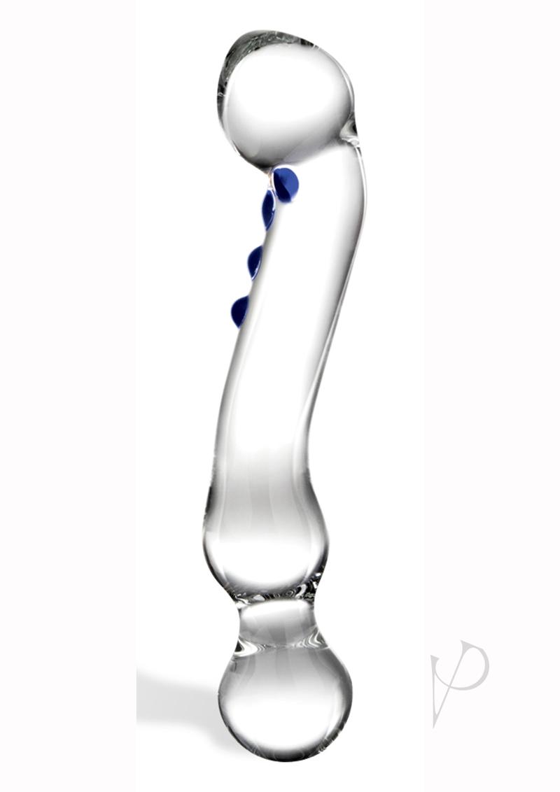 Curved G-Spot Glass Dildo 6