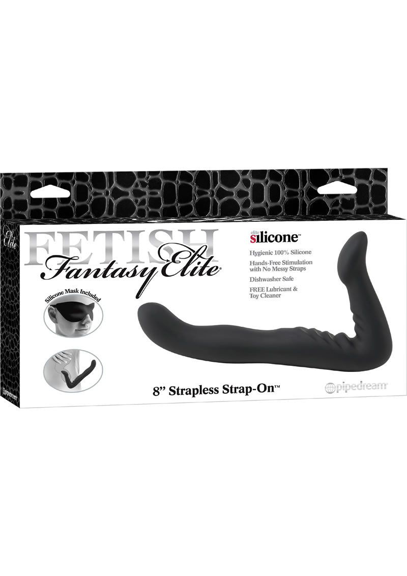 Ff Elite Strapless Strap On 8 Black