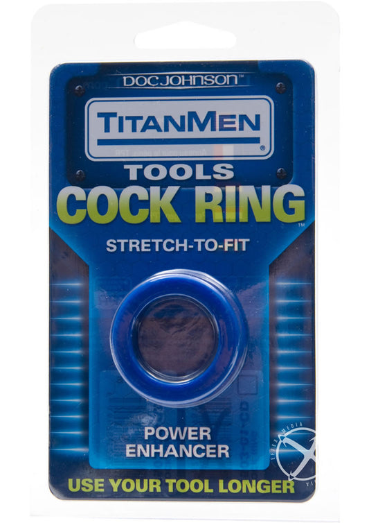 Titanmen Cock Ring Blue