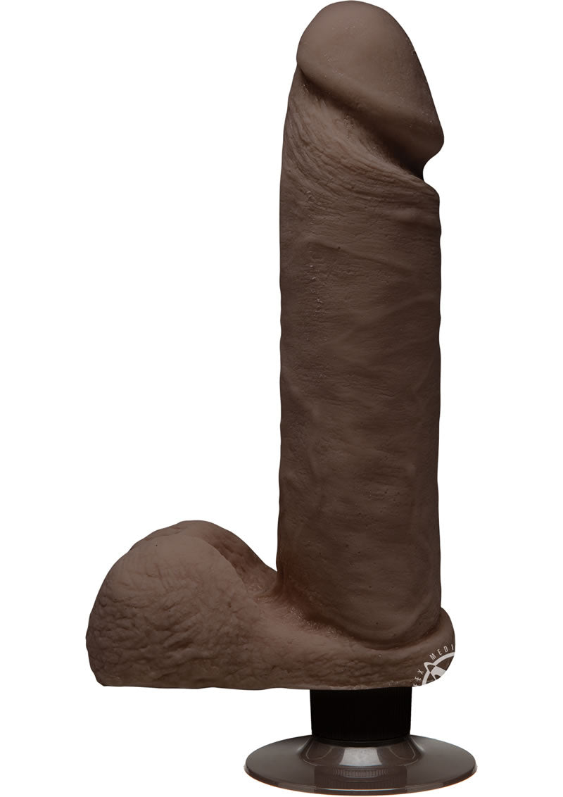 The Perfect D Vibrating 8 Chocolate