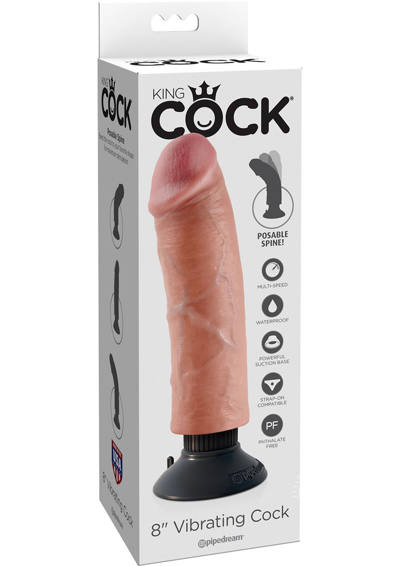 Kc 8 Vibrating Cock Flesh