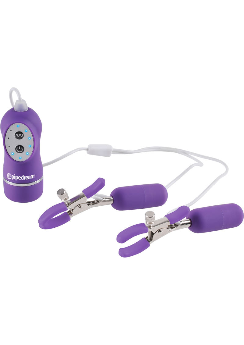 10 Func Vibrating Nipple Clamps