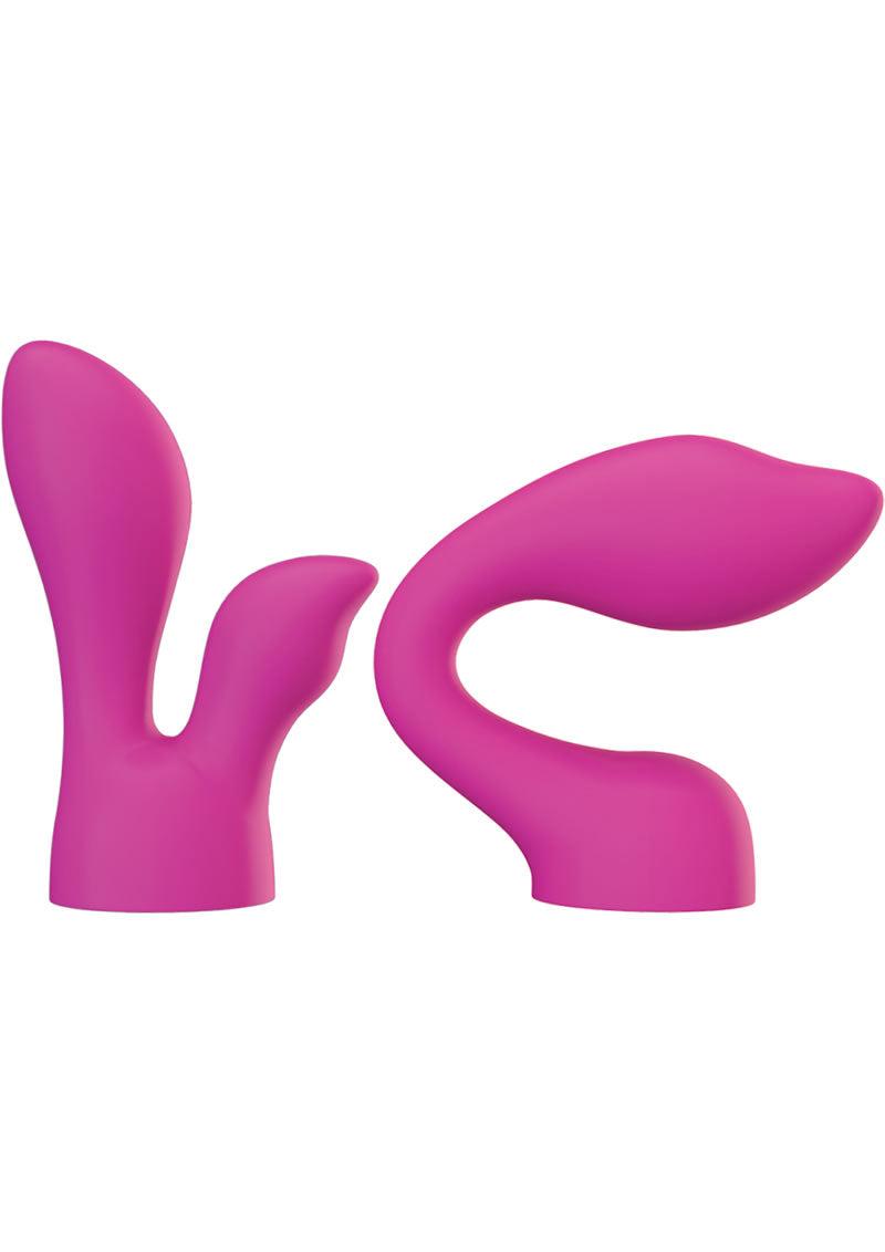 Palm Sensual Silicone Heads 2Pk