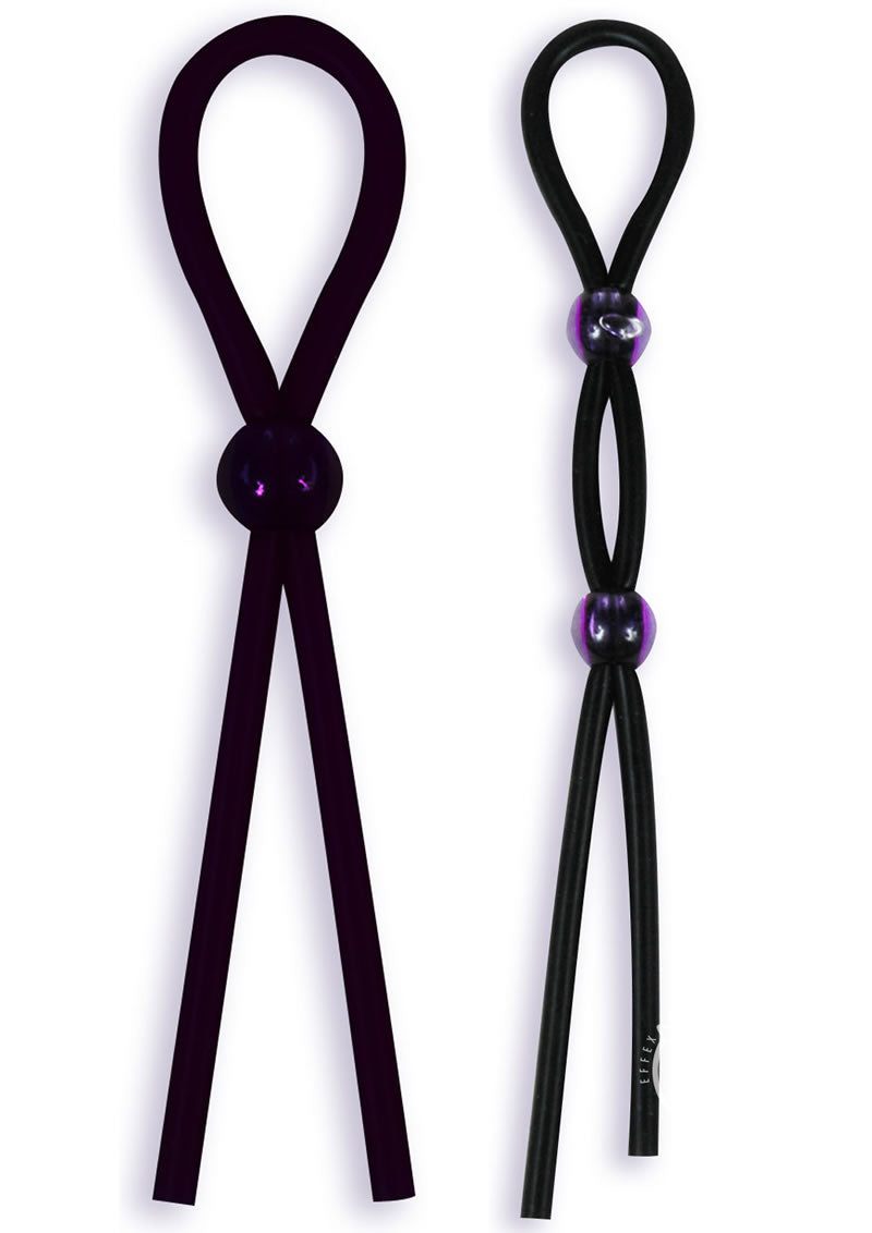 Silicone Cock Tie And C/B Tie Black