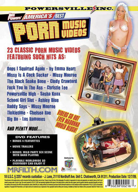 Americas Best Porn Music Videos