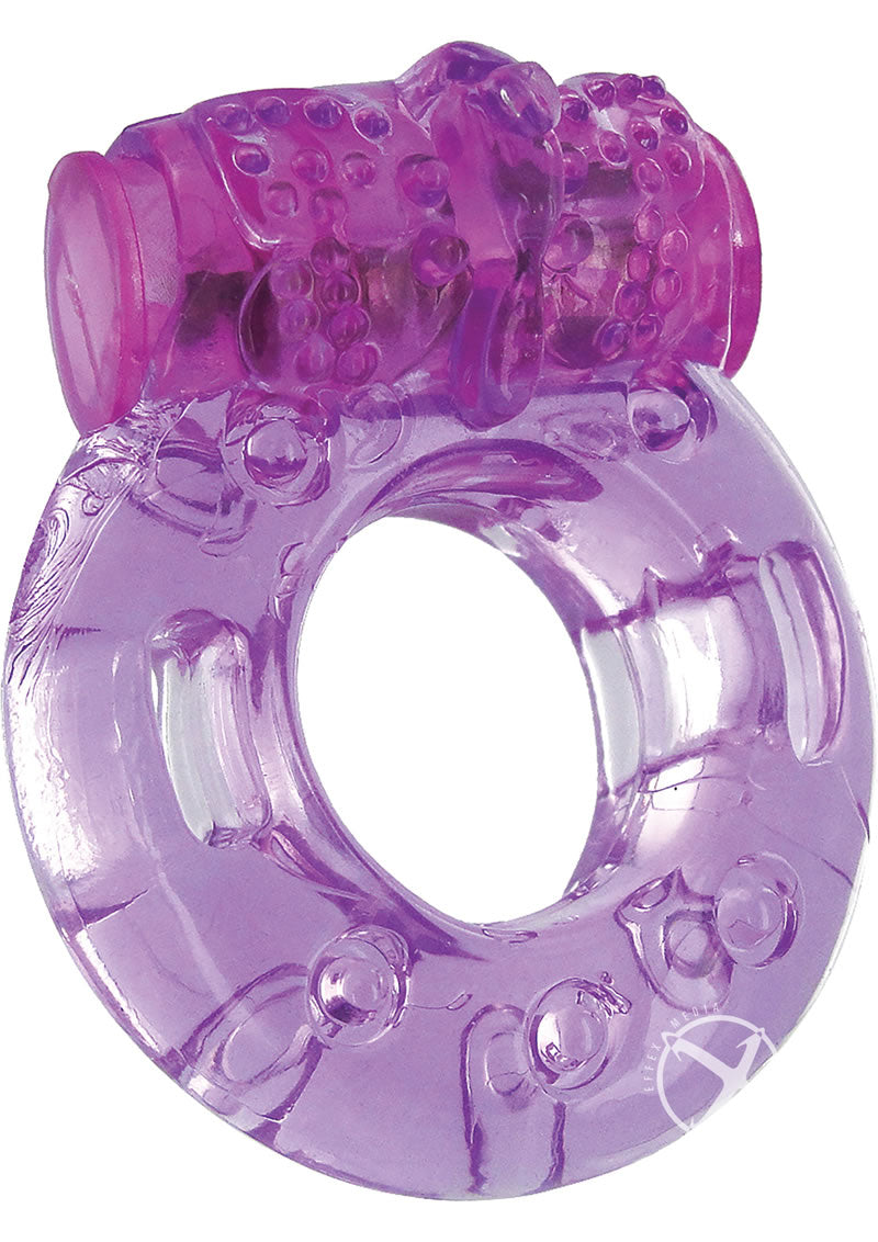 Penis Ring Vibe Jelly Purple