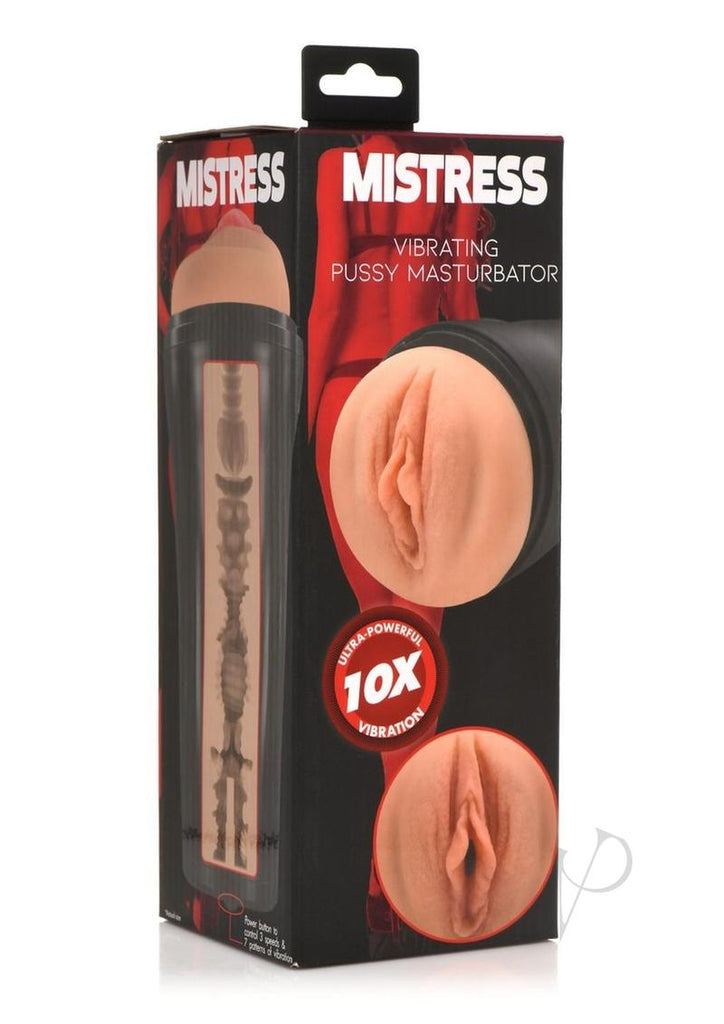 Mistress Vibrating P*ssy Masturbator Vanilla