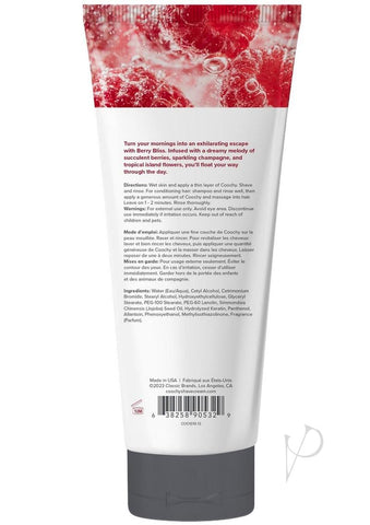 Coochy Berry Bliss Shave Cream 12.5Oz