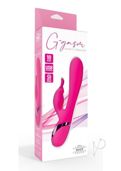 Juicy G-Gasm Rabbit Stimulator Pink