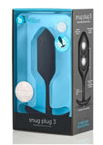 B-Vibe Snug Plug 3 Black