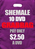 Grab Bag 10 Shemale Dvds