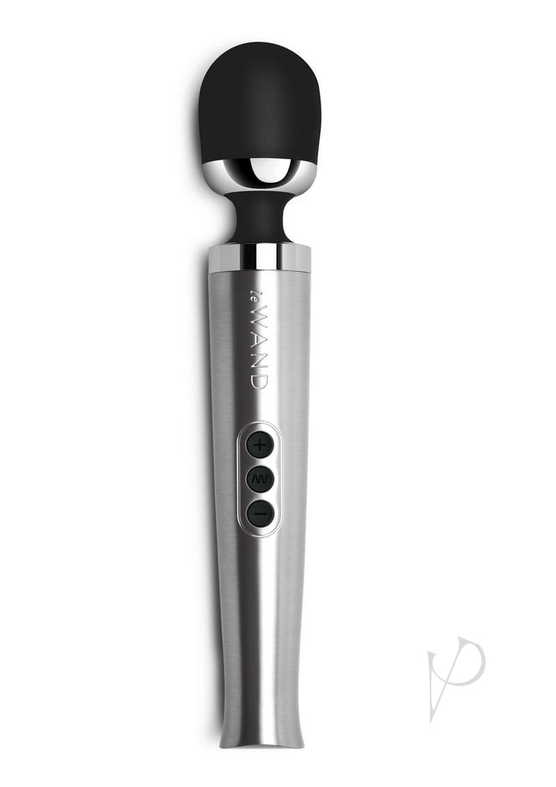 Le Wand Diecast Usb Massager Slvr