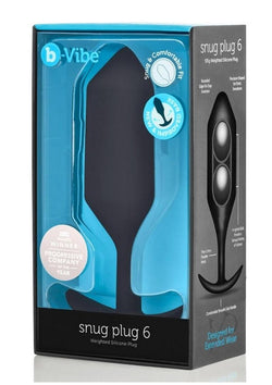 B-Vibe Snug Plug 6 Black