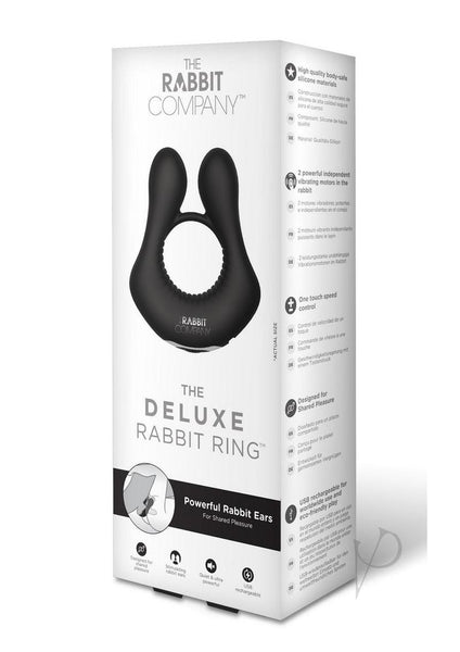 The Deluxe Rabbit Ring Black