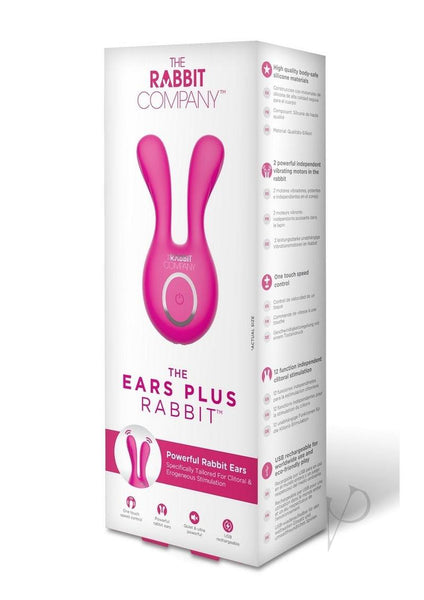 The Ears Plus Rabbit Hot Pink