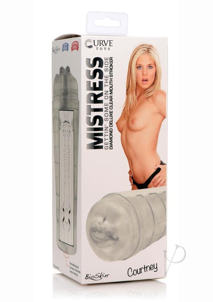 Mistress Deluxe Mouth Stroker Clear