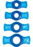 Titanmen Cock Ring Set Blue