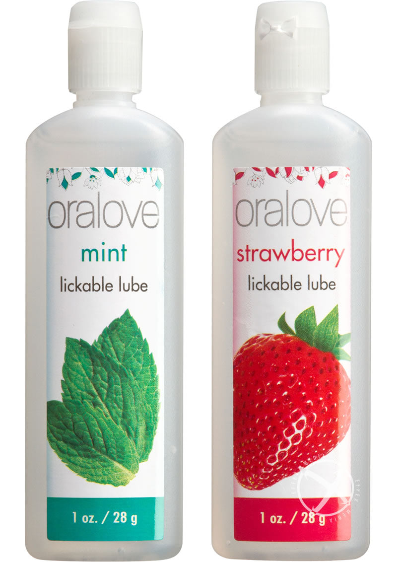 Oralove Delicious Duo Strawbery/Mint Set