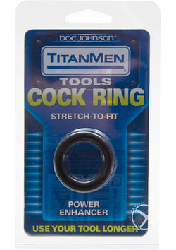 Titanmen Cock Ring Black