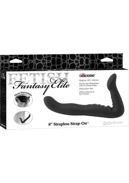 Ff Elite Strapless Strap On 8 Black