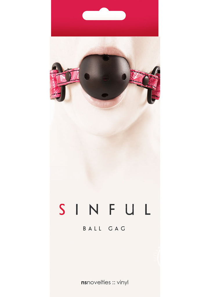 Sinful Ball Gag Pink