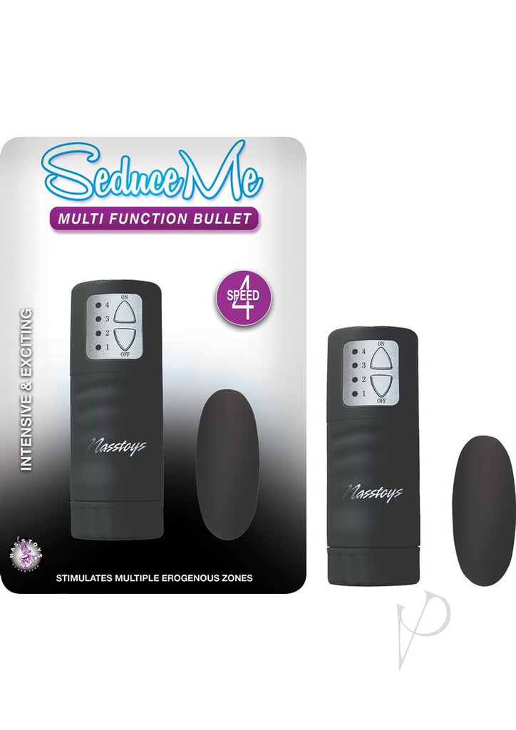 Seduce Me Multi Function Bullet Black