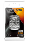 Stay Hard Cock Sleeve 06 Clear