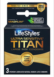 Lifestyles Ultra Sensitive Titan 3'S