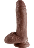 Kc 8 Cock W/Balls Brown