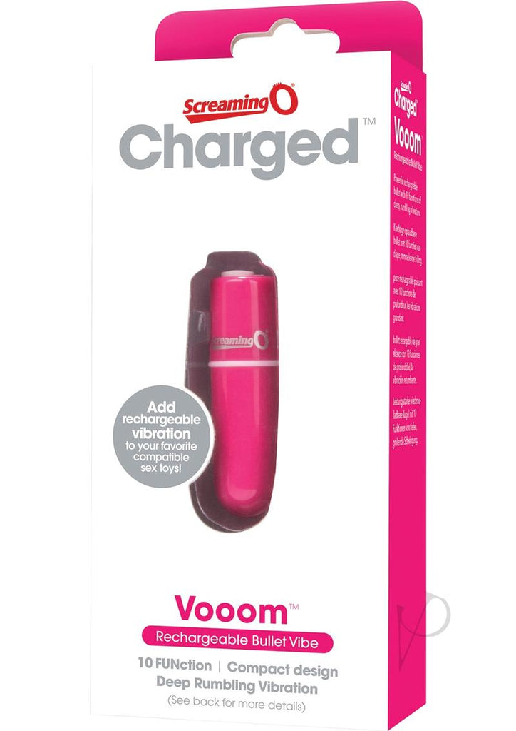 Charged Vooom Rechargeable Bullet Pink