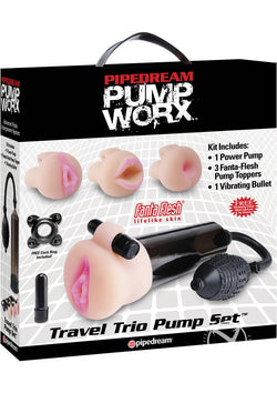 Pump Worx Travel Trio Set