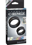 Fcr-Max Width Silicone Rings Black