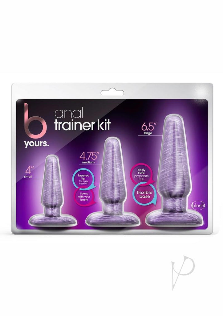 B Yours Anal Trainer Kit Purple Swirl