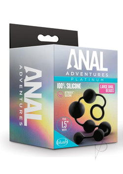 Anal Adventure Platinum Lg Anal Beads