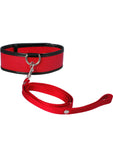 Red Leash And Collar