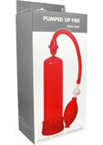 Pumped Up Fire Penis Pump Linx Red