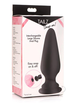 Tailz Snap On Anal Plug Large