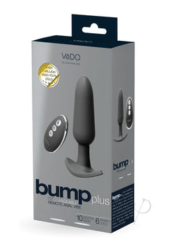 Bump Plus Remote Anal Vibe Black