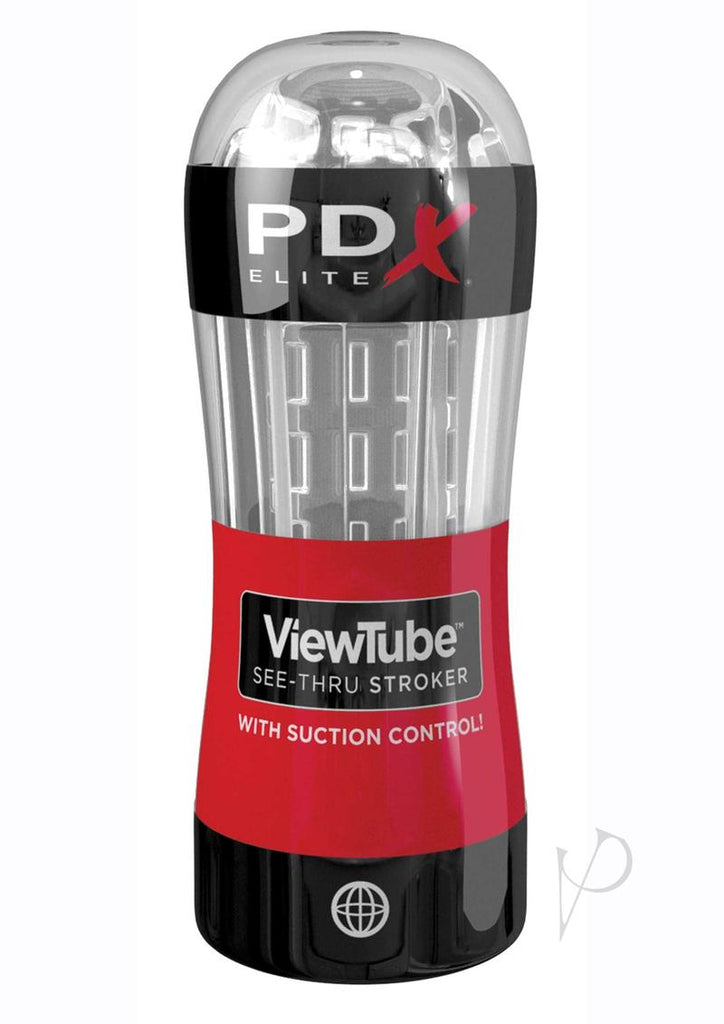 Pdx Elite Viewtube Stroker Clear