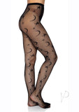 Celestial Net Tights Os Black