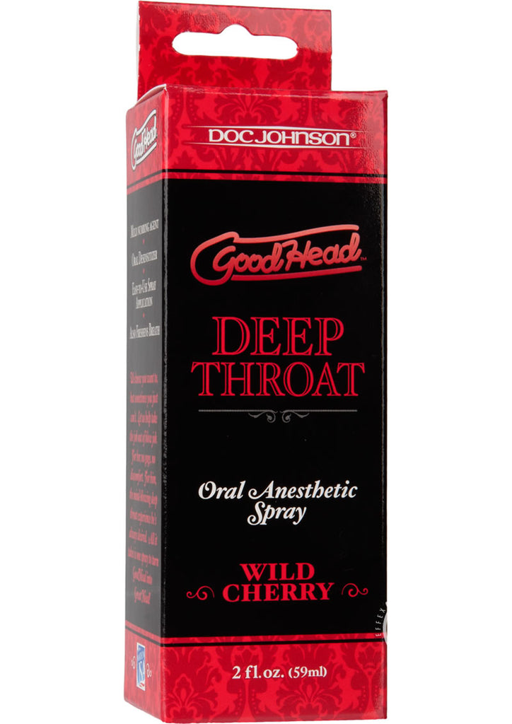 Goodhead Throat Spray Wild Cherry 2Oz