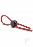 Stay Hard Silicone Loop C*Ck Ring Red