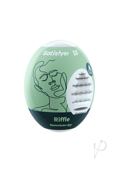 Satisfyer Masturbator Egg Riffle Green