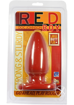 Red Boy Large Butt Plug