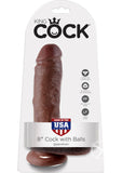 Kc 8 Cock W/Balls Brown