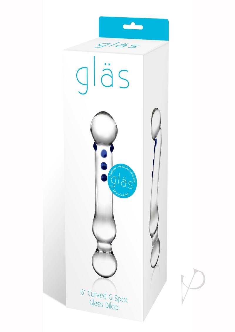 Curved G-Spot Glass Dildo 6