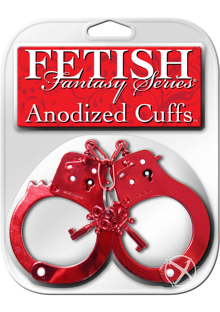 Ff Anodized Cuffs Red