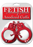 Ff Anodized Cuffs Red