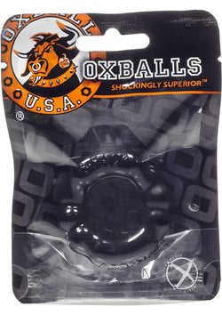 6 Pack Cockring Black