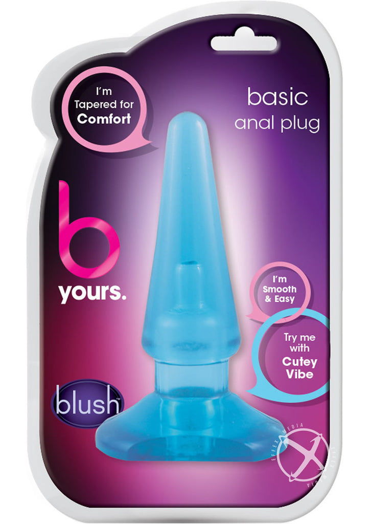 B Yours Basic Anal Plug Blue